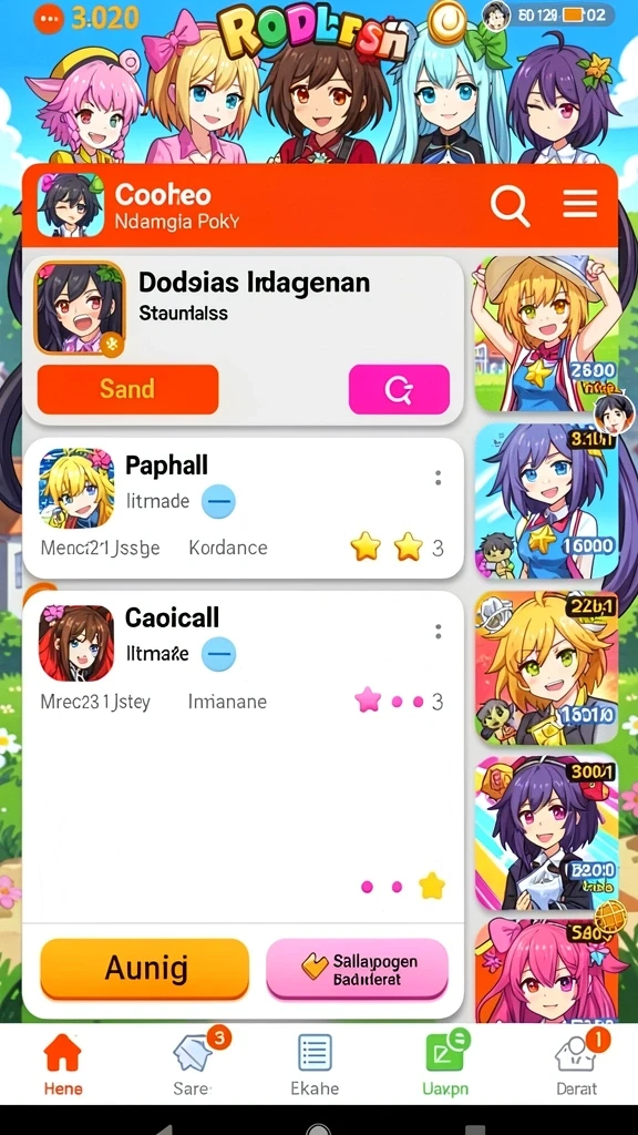 Tampilan antarmuka yang sederhana dan modern.