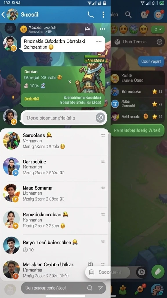 Mode permainan yang beragam dan seru.