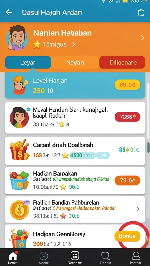 Karakter yang beragam untuk pilihan unik.