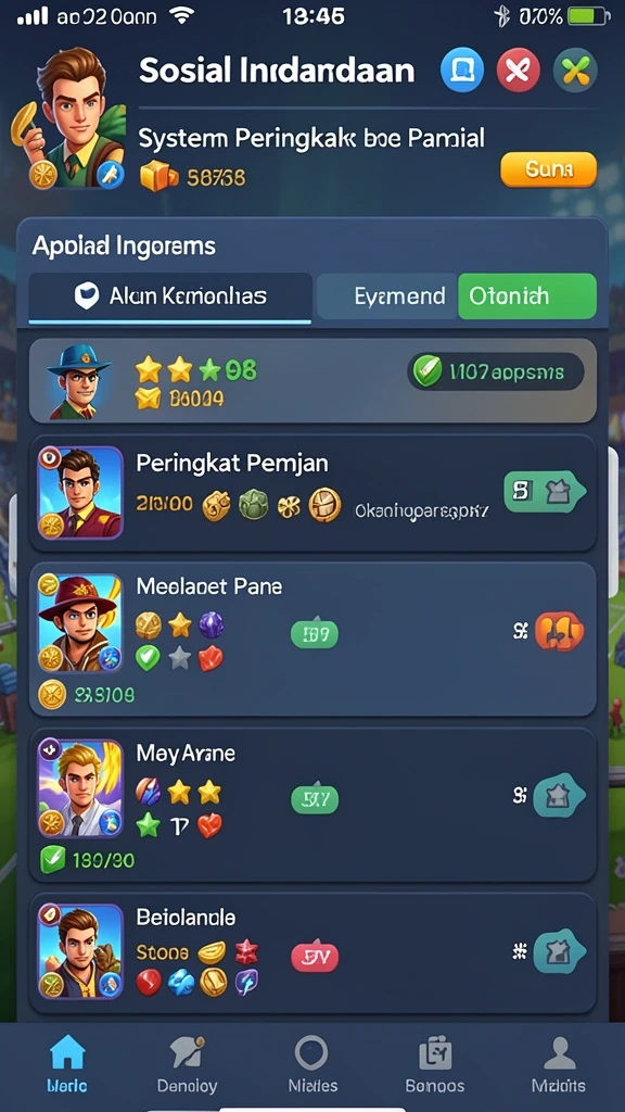 Tampilan antarmuka yang intuitif dan mudah dinavigasi.