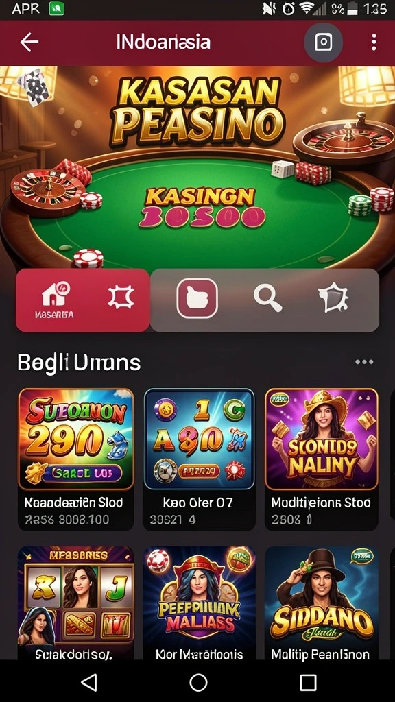 Pengguna dapat memilih mode permainan sesuai keinginan.