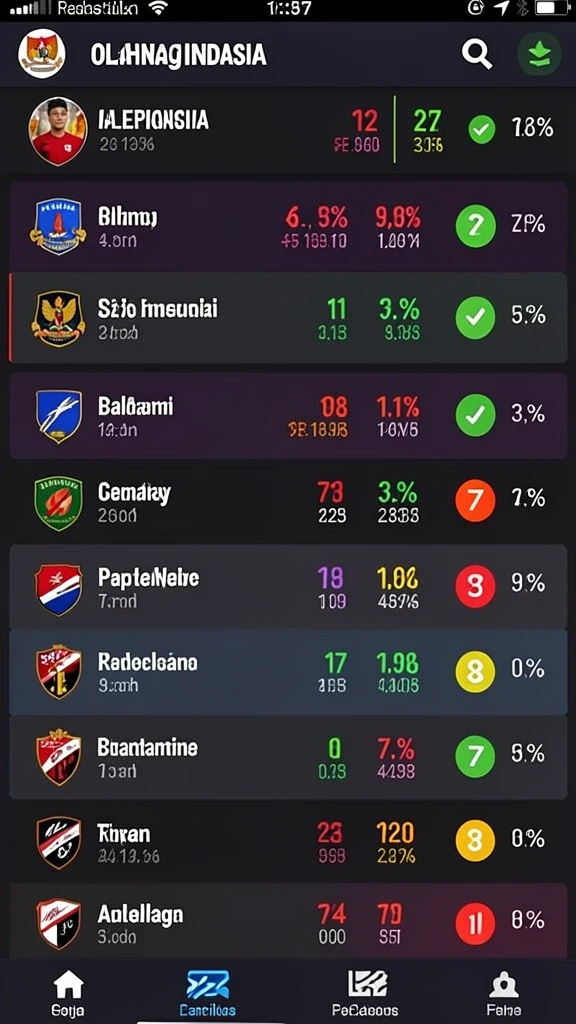 Screenshot tampilan menu utama BRO178.