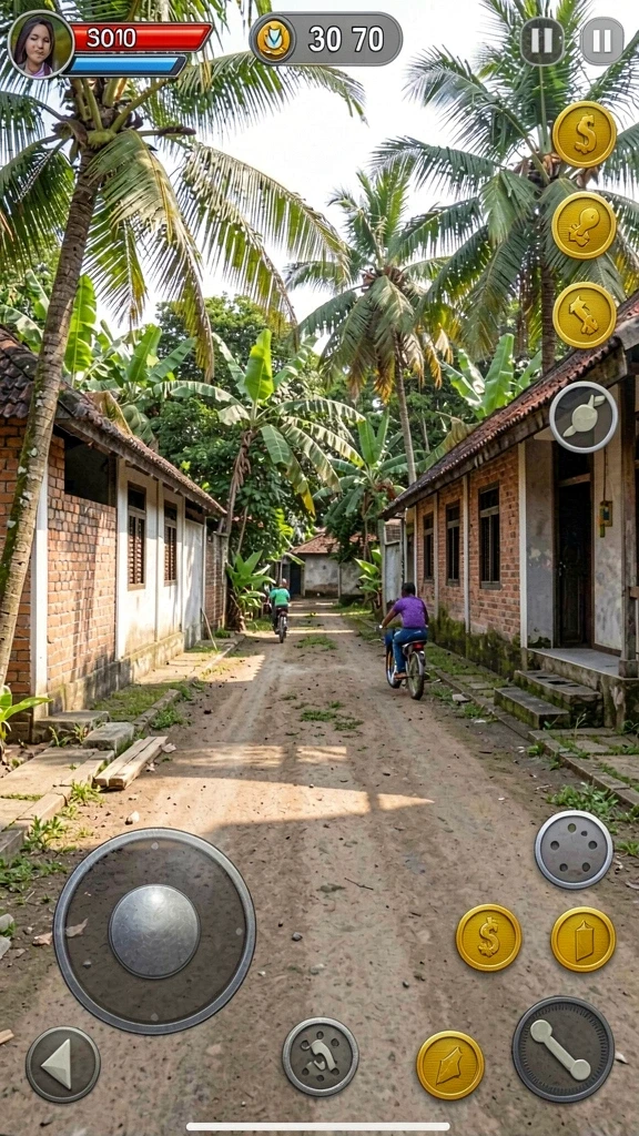 Karakter-karakter unik yang dapat dipilih sesuai selera.