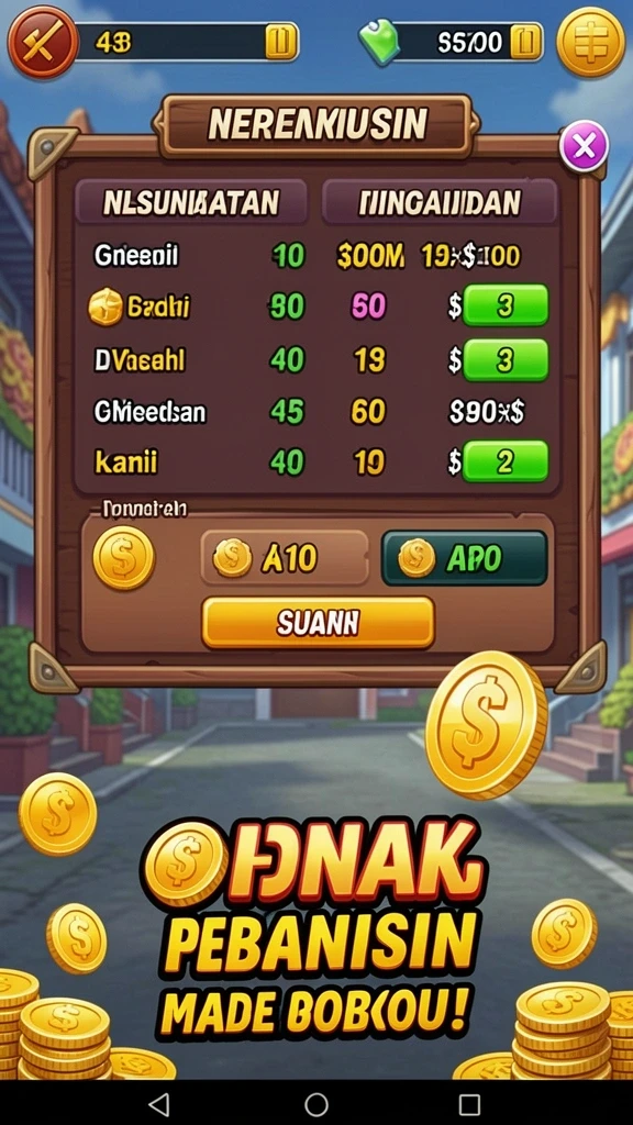 Karakter utama dengan desain unik dan menawan.