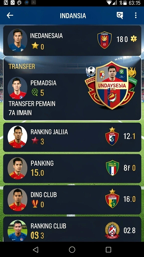 Screenshot menampilkan permainan aksi yang seru.