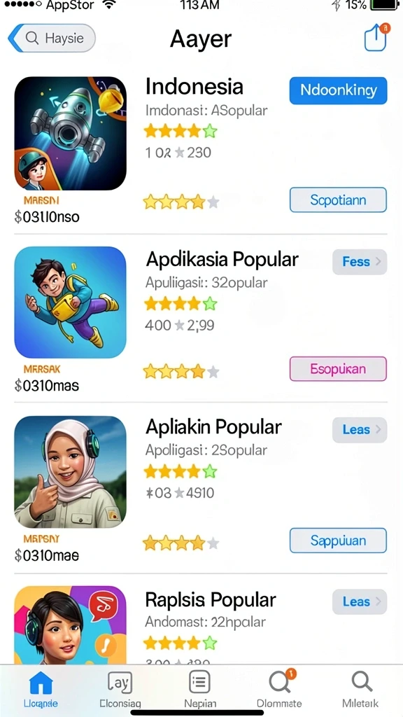 Tampilan antarmuka yang user-friendly di DEWALIN.