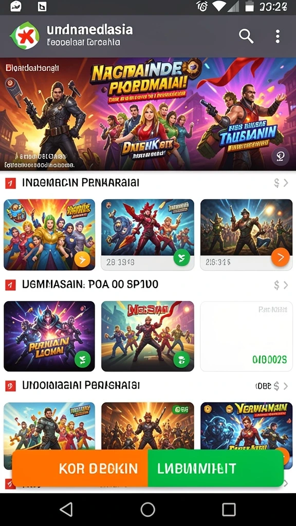 Tampilan antarmuka yang intuitif dan mudah digunakan.