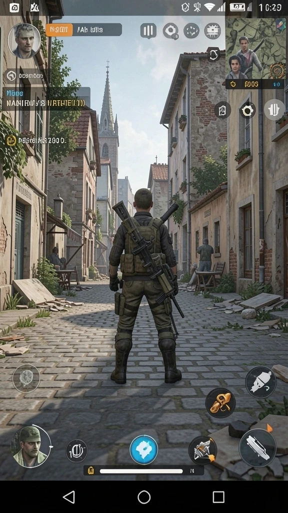 Screenshot 3 menunjukkan fitur multiplayer yang seru.