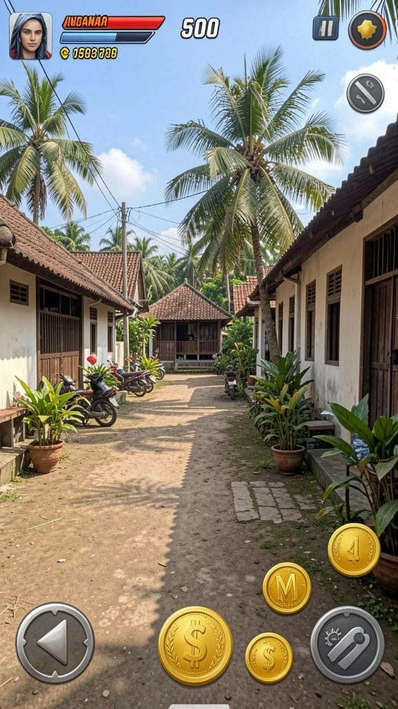 Karakter-karakter unik yang siap bertempur.