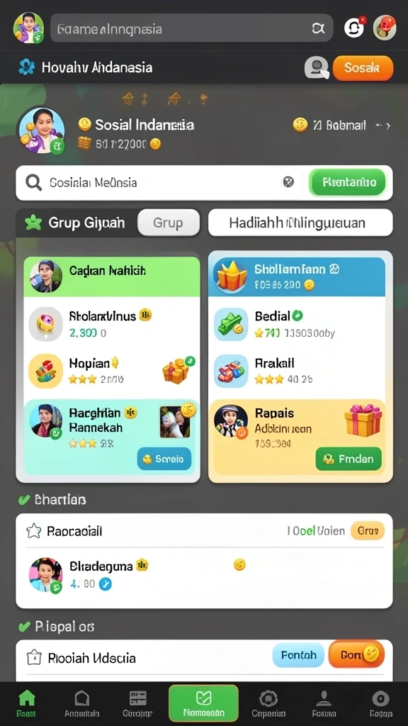Tampilan antarmuka yang ramah pengguna.