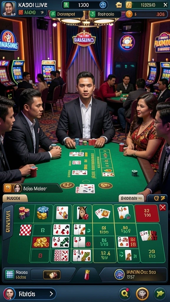 Tampilan antarmuka yang intuitif dan menarik.