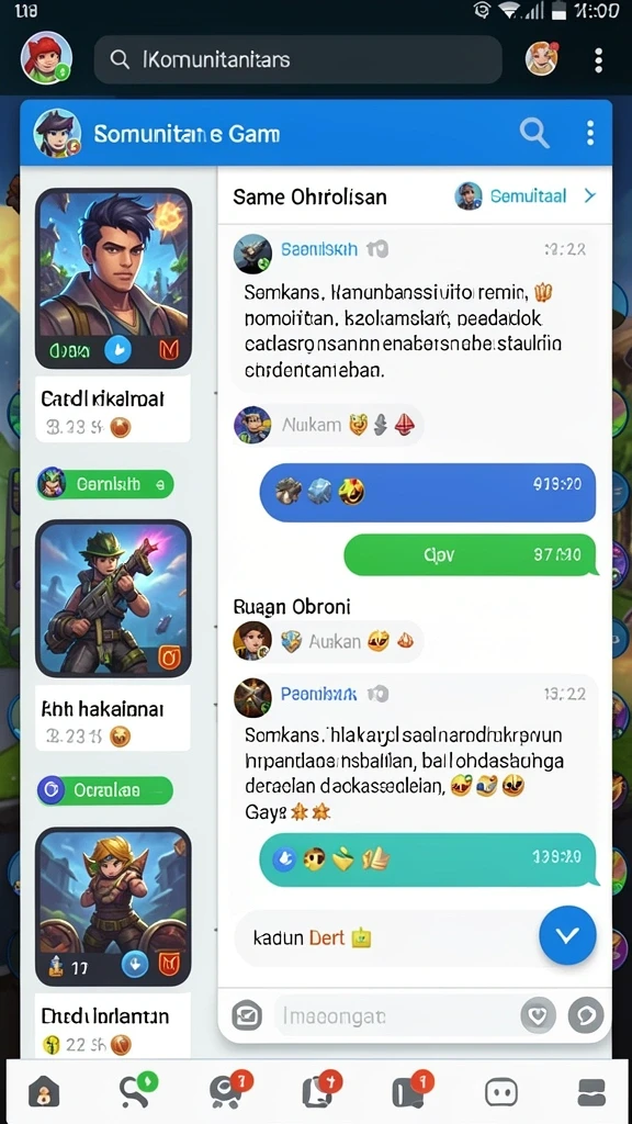 Karakter dengan kemampuan unik menanti Anda.