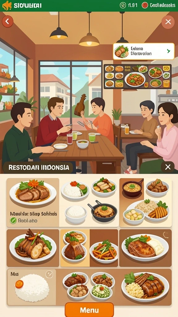 Tampilan grafik yang memukau dan cerah.