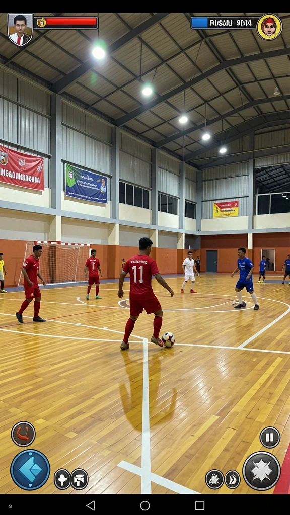 Mode permainan yang seru dan kompetitif.