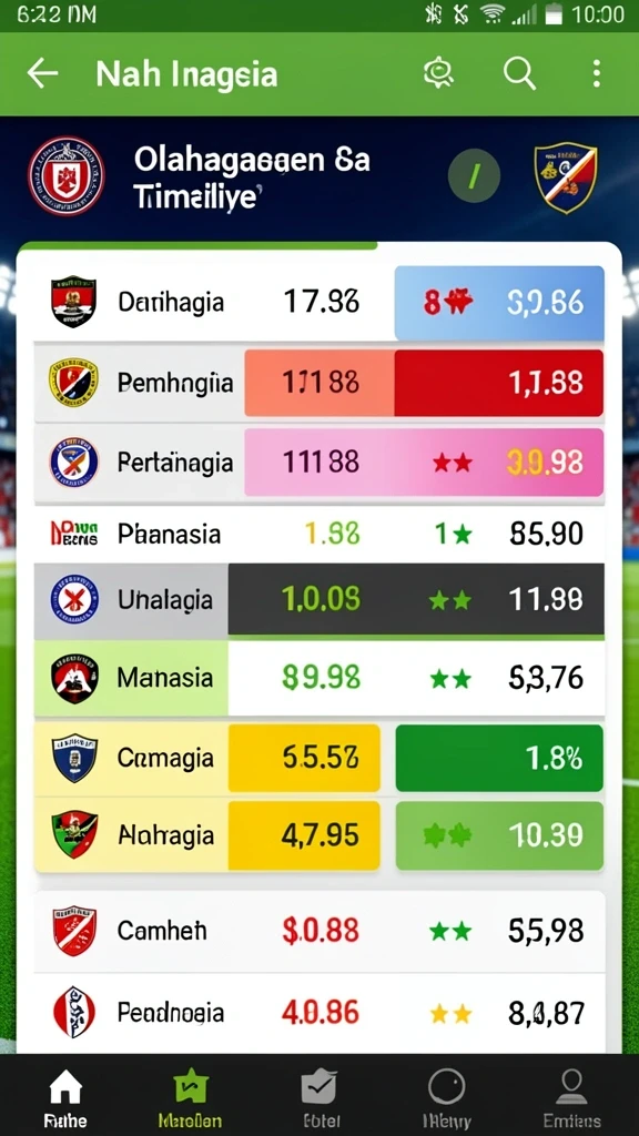 Berbagai pilihan permainan judi yang menarik.