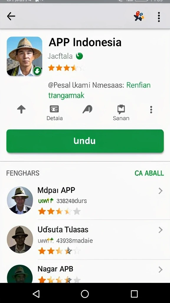 Tampilan utama aplikasi IDAGAME dengan pilihan game yang menarik.