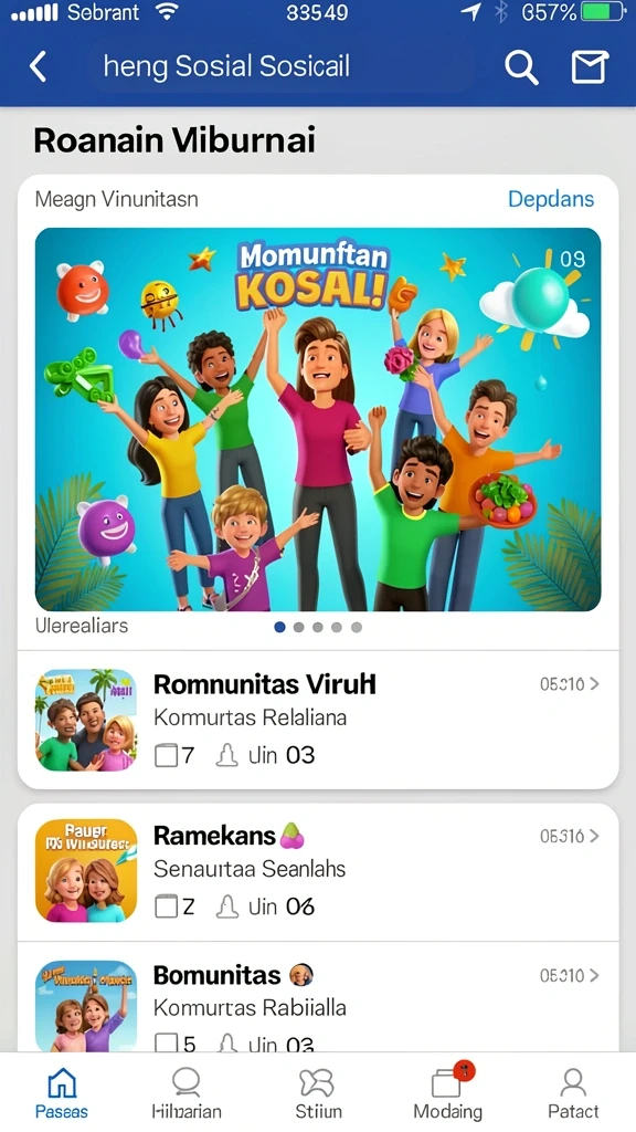 Mode multiplayer untuk bermain bersama teman.