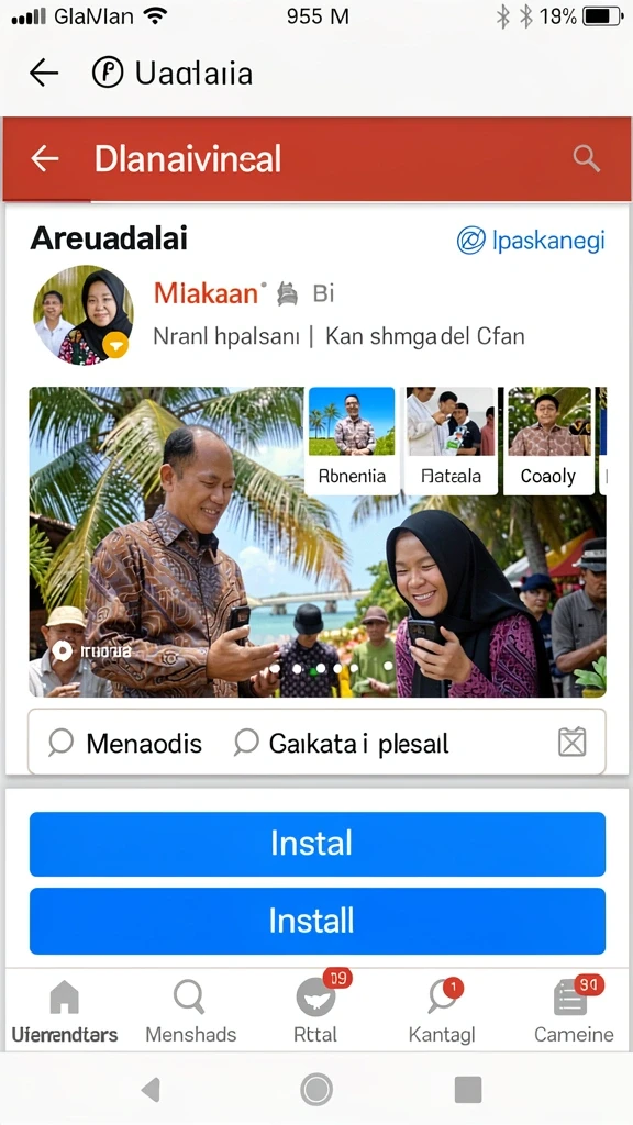Banyak pilihan permainan seru yang tersedia.