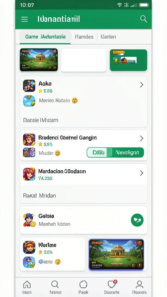 Fitur event menarik yang menambah keseruan bermain.
