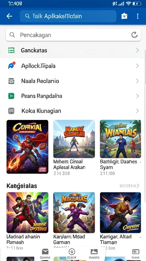 Tampilan antarmuka yang ramah pengguna.