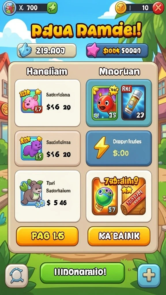 Sistem reward yang menguntungkan setiap pemain.