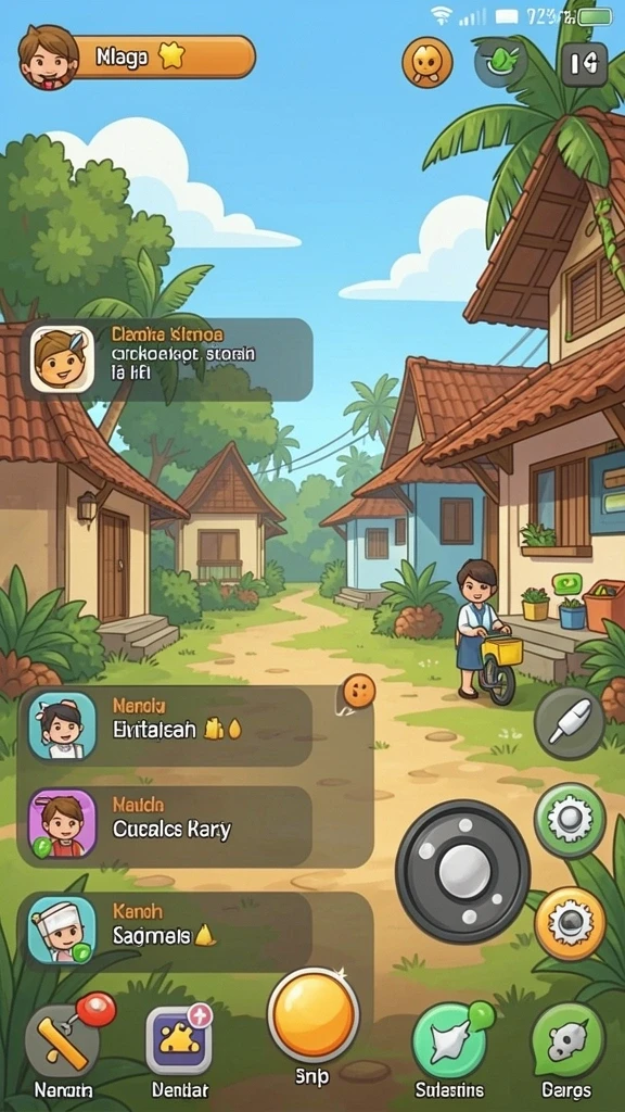 Sistem multiplayer yang sangat interaktif.