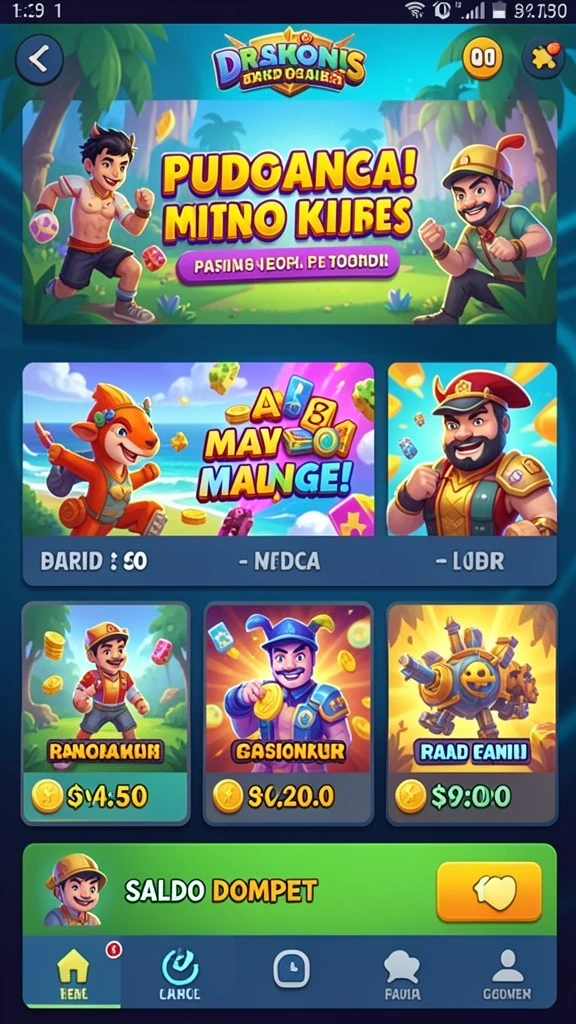 Fitur notifikasi untuk memperbarui informasi permainan.