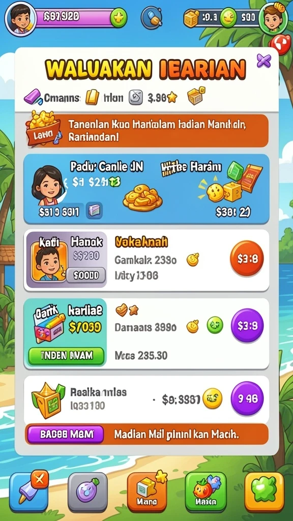 Fitur bonus yang menggiurkan setiap bulannya.