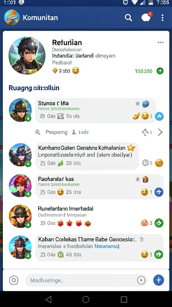 Berbagai mode permainan yang seru untuk dinikmati.