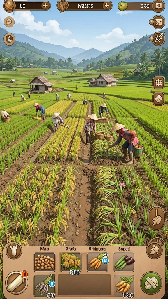 Level tantangan yang semakin menarik.