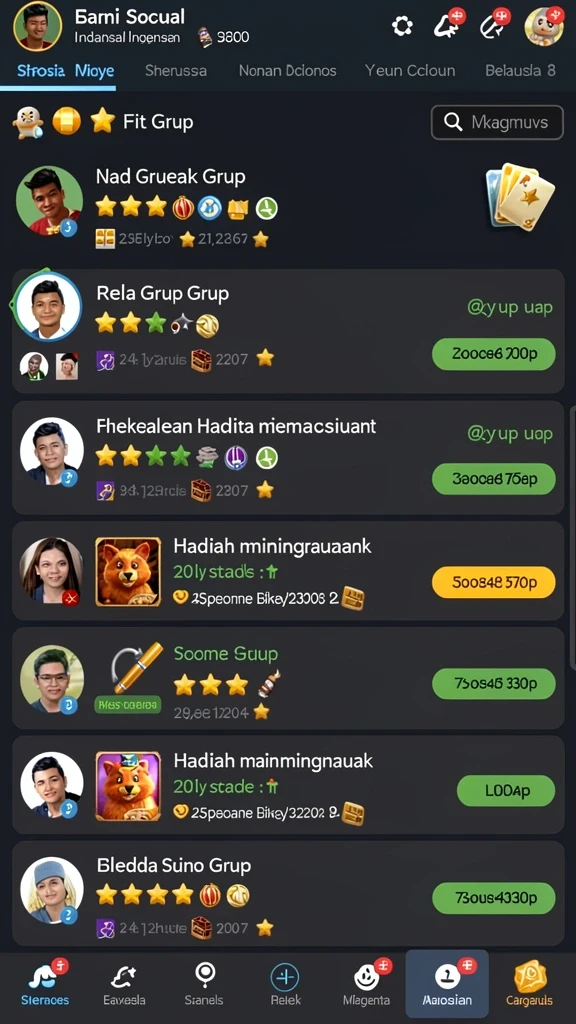 Beragam pilihan permainan slot yang seru.