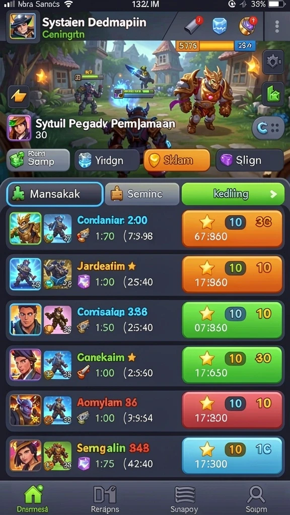 Tampilan antarmuka yang menarik dan mudah digunakan.