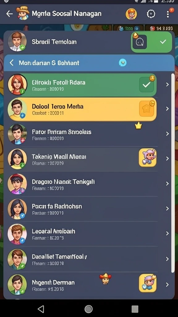 Tampilan antarmuka yang sederhana dan menarik.