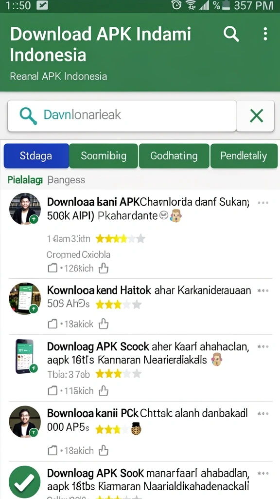 Tampilan awal V21 yang menarik dan penuh warna.